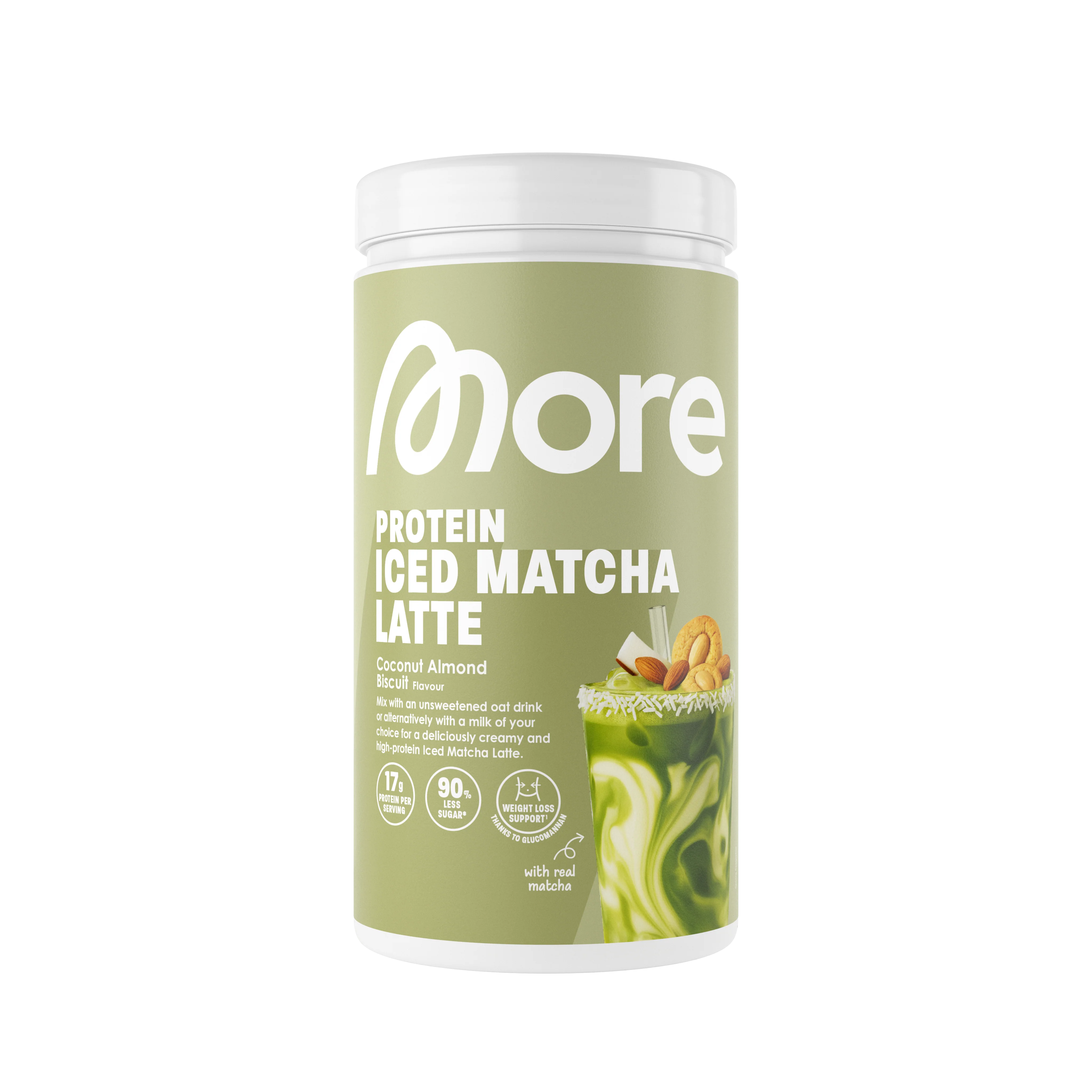 More Protein Iced Matcha Latte - Image 15