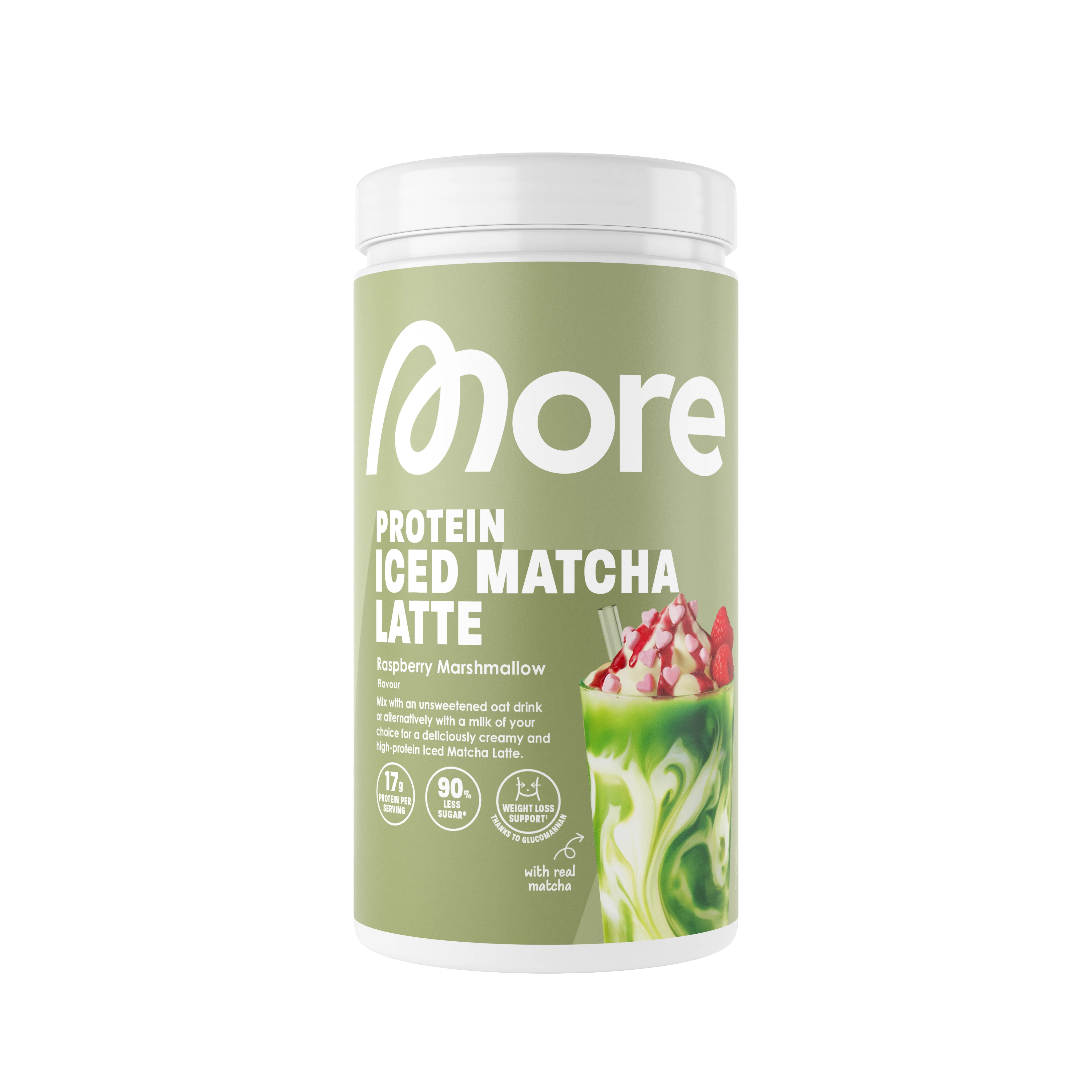 More Protein Iced Matcha Latte - Image 20