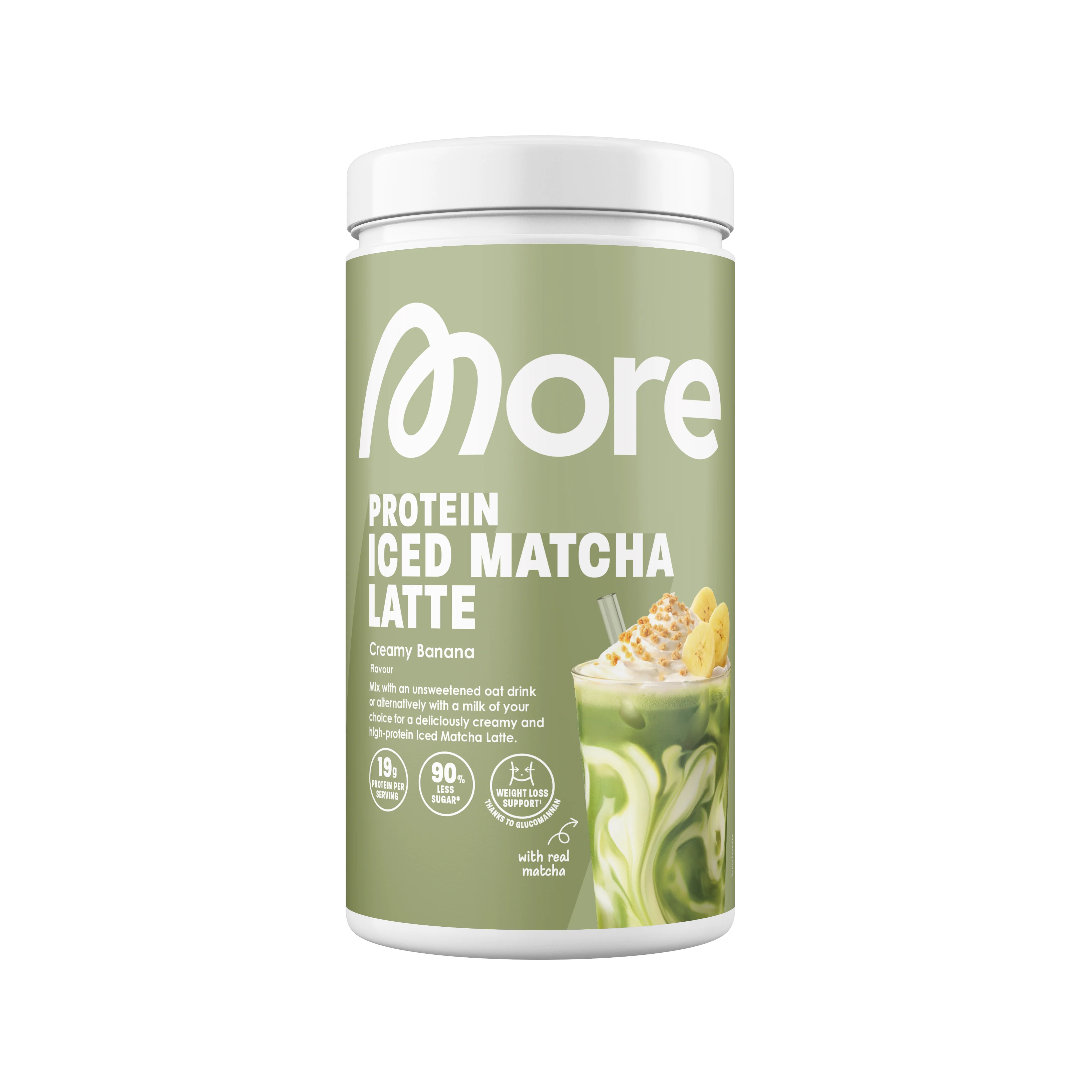 More Protein Iced Matcha Latte - Image 21